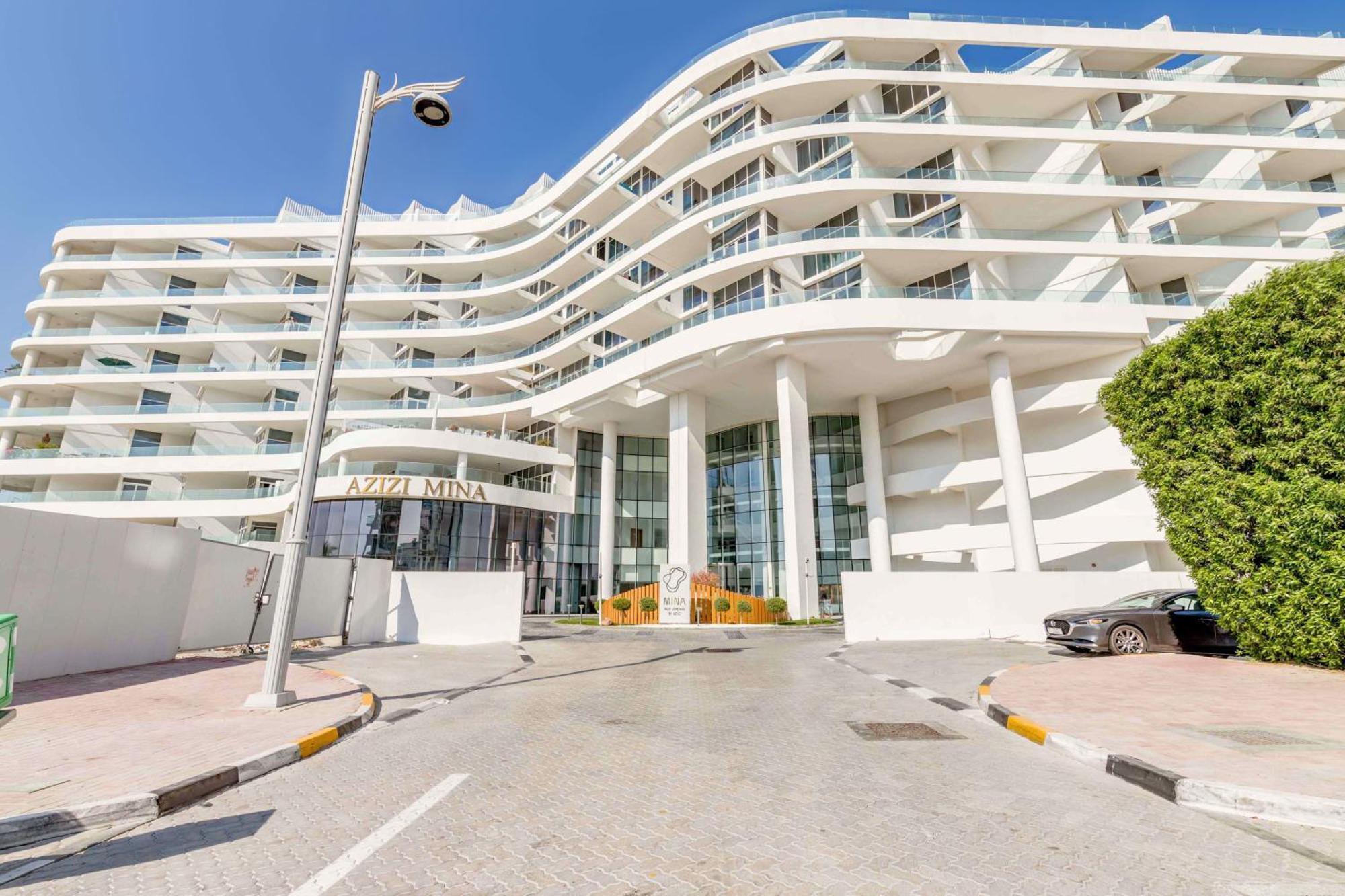 Luxury Azizi Mina Beachfront Apartments 迪拜 外观 照片
