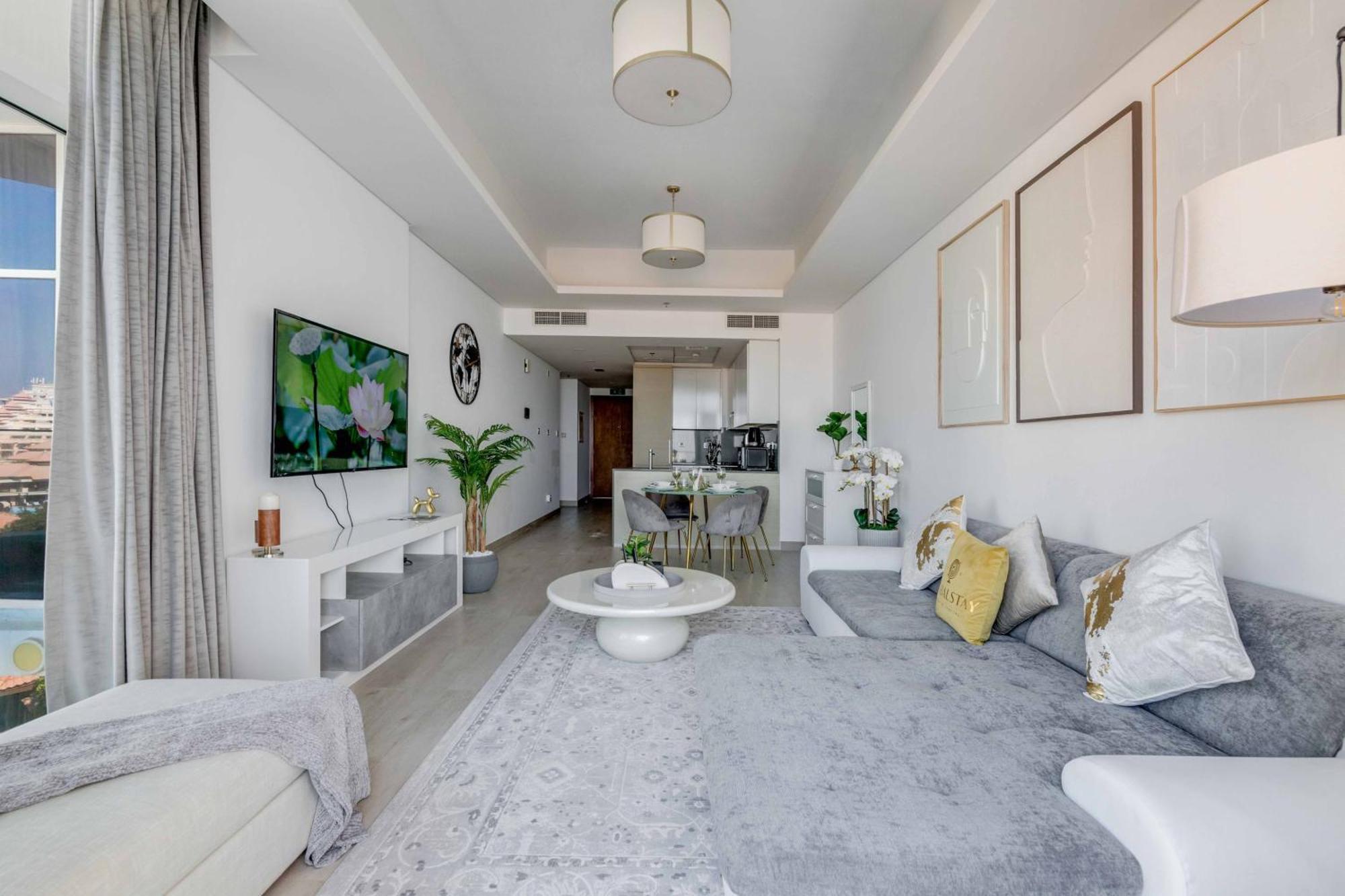 Luxury Azizi Mina Beachfront Apartments 迪拜 外观 照片