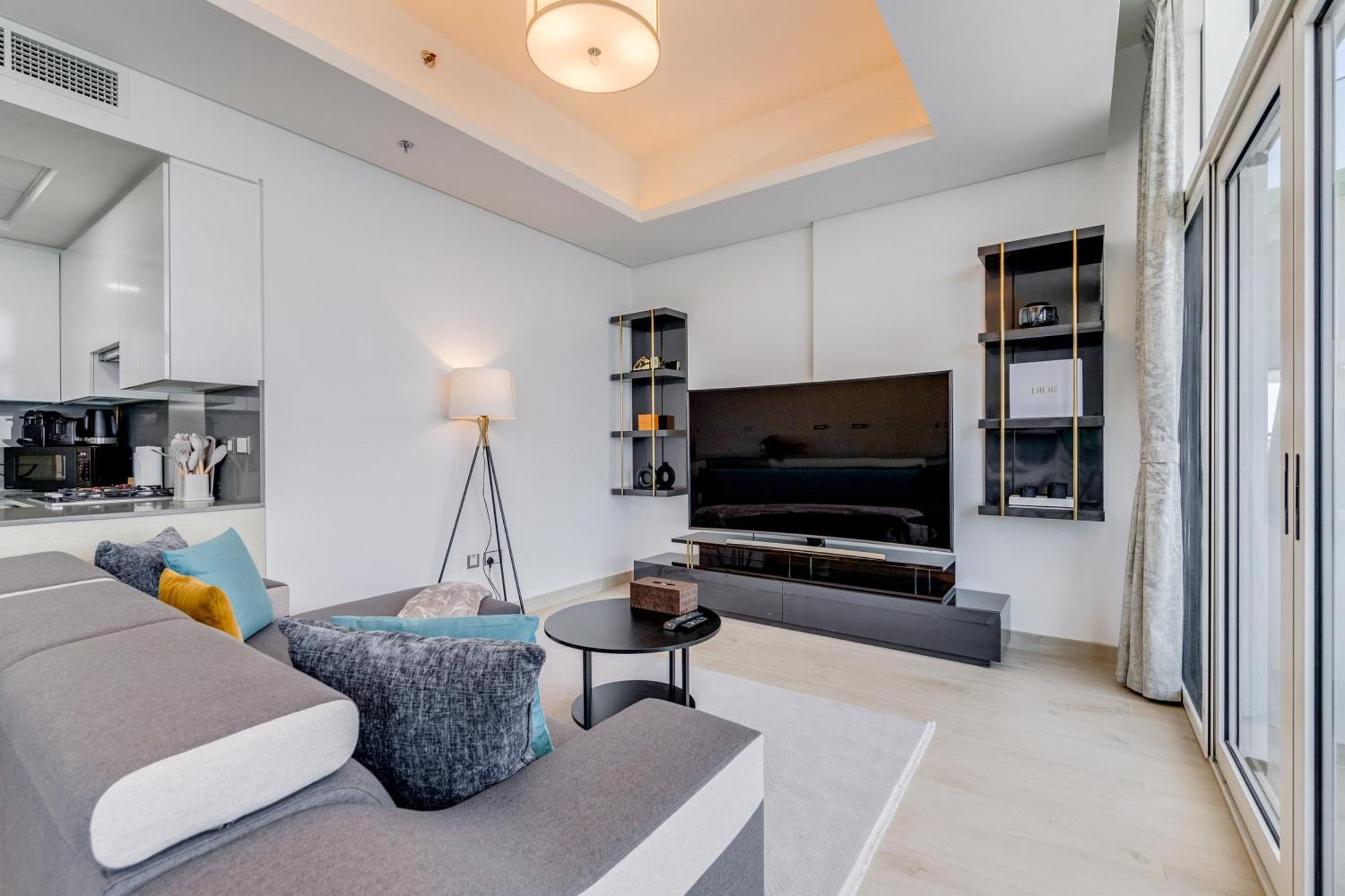 Luxury Azizi Mina Beachfront Apartments 迪拜 外观 照片