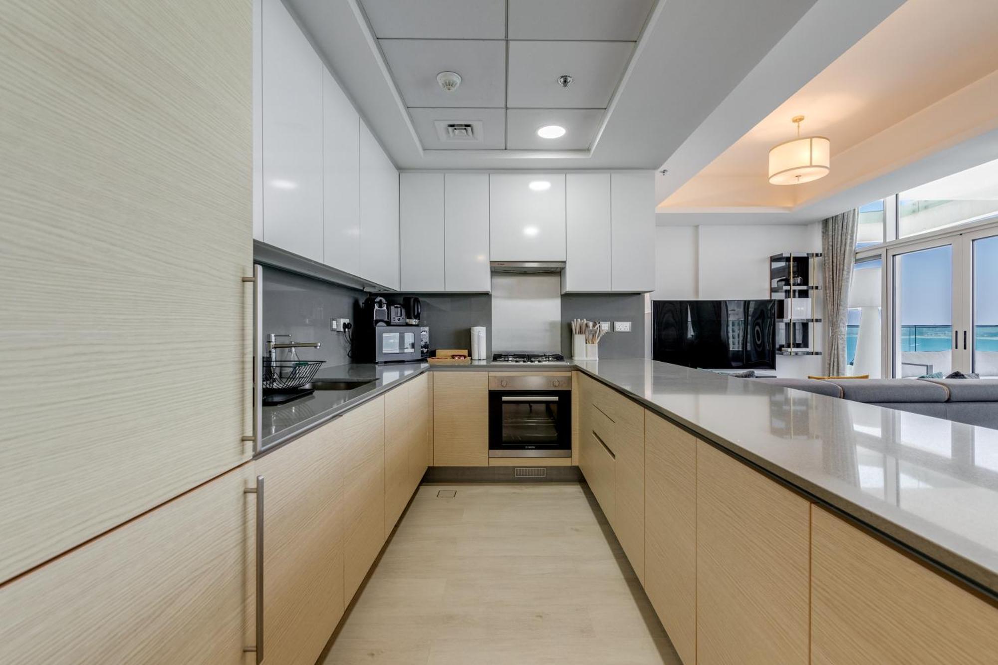 Luxury Azizi Mina Beachfront Apartments 迪拜 外观 照片
