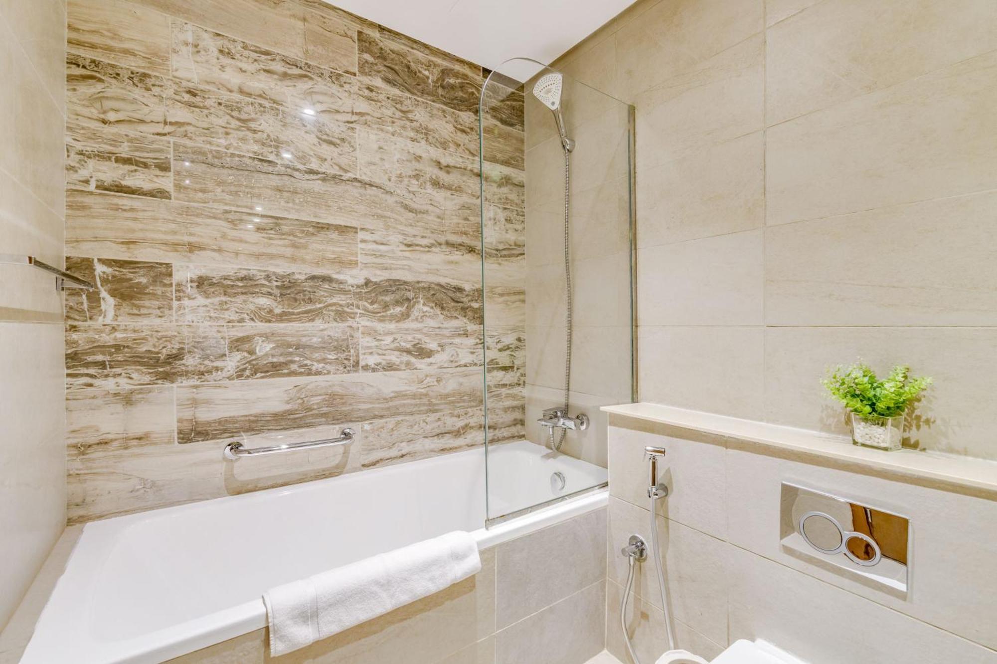 Luxury Azizi Mina Beachfront Apartments 迪拜 外观 照片