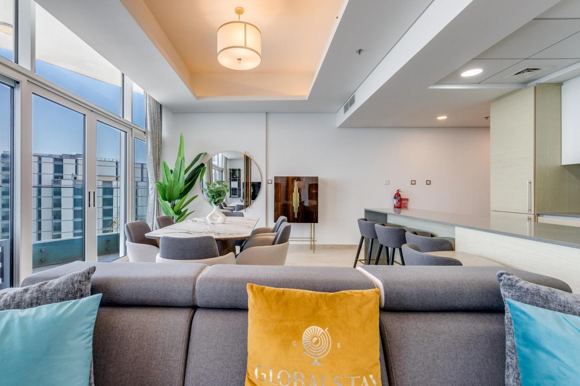 Luxury Azizi Mina Beachfront Apartments 迪拜 外观 照片