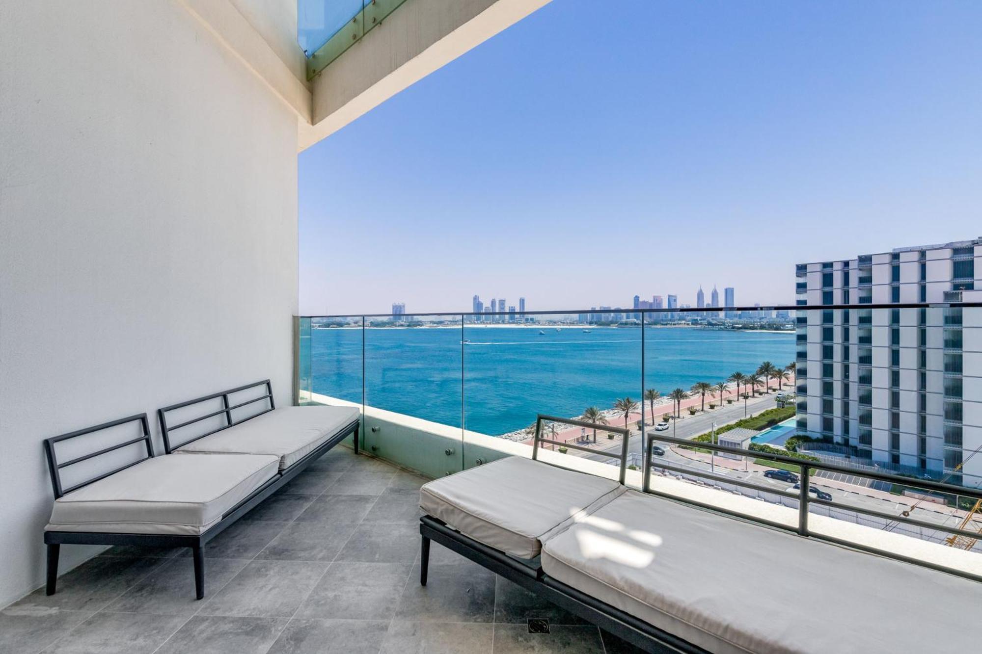 Luxury Azizi Mina Beachfront Apartments 迪拜 外观 照片