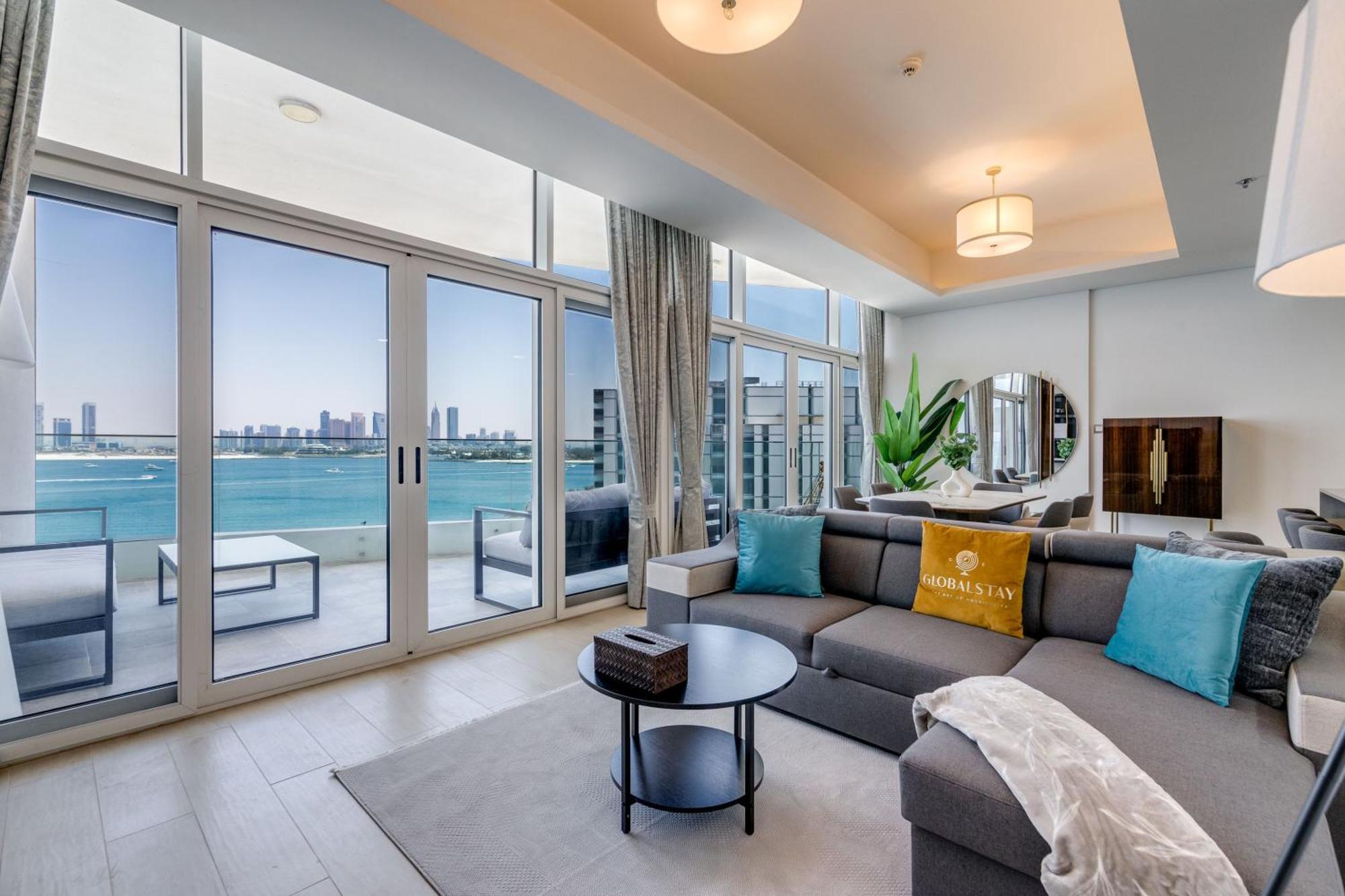 Luxury Azizi Mina Beachfront Apartments 迪拜 外观 照片